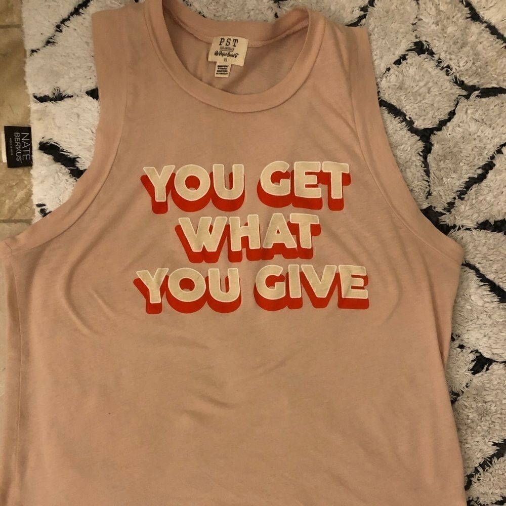 Project Social T tank top new sz XS
